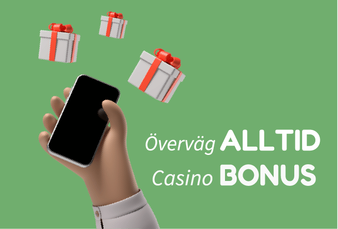 Du bör alltid överväga casino bonus